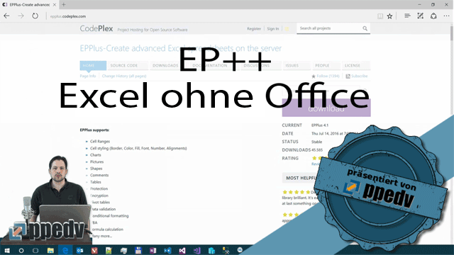 2017/Trainer/EPPlus-Csharp-Excel-Alternative-ASP-NET-OfficeOpenXML-XML-Office-AndreRuland